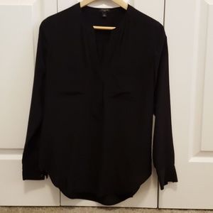 Ann Taylor Silk Pop Over